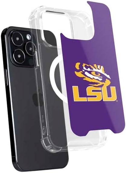 Skinit Phone Case Compatible with MagSafe iPhone 14 Pro Max - Officially Licensed LSU Tigers Mascot Design