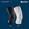 Bauerfeind Sports Knee Support NBA - Officially Licensed Basketball Knee Brace - Relief and Stabilization - Targeted Compression - Lightweight & Durable - Black, X-Small