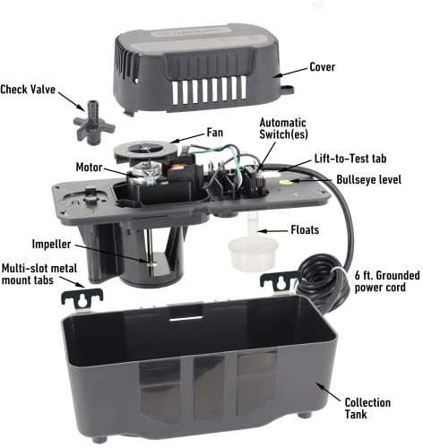 Beckett BK171UL Condensate Pump With Safety Switch thumb #4