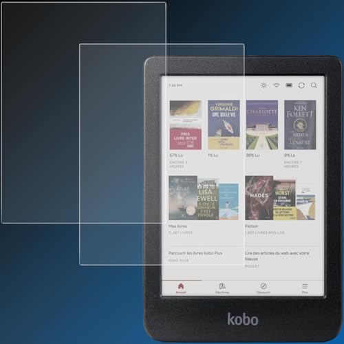GOVTVA Anti-Glare Matte Screen Protector for 6'' Kobo Clara/Clara 2E - Anti Reflective, Anti Fingerprint, Nano Matte Anti Burst Soft PET Film