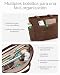 Imagen de bagsmart Bolso de mano para mujer, bolso de hombro