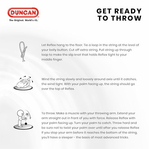 duncan toys reflex auto return yo-yo beginner string trick yo-yo blue