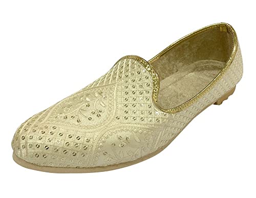 Jutti for Men Sherwani Embroidery Juti Traditional Handmade Mojari Indian Ethnic Stylish Wedding Shoes