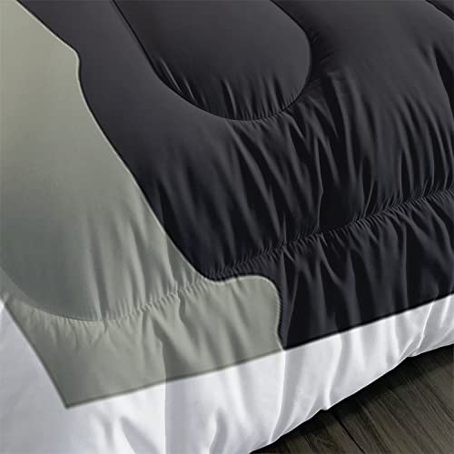 Image of AILONEN Monkey Comforter Set for Teens Boys Kids, Cute Monkey Bedding Set Full Size,Superior Animal Quilted Duvet Ultra Soft,3 Piece 1 Comforter and 2 Pillowcases,Microfiber Fabric