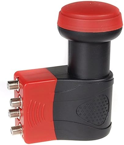 Maclean MCTV-671 High Gain Quad 4-way LNB Lowest Noise Figure 0.1dB Sky HD Freesat Cable