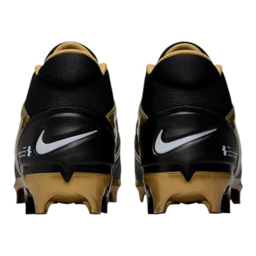 Image of Nike Alpha Menace 4 Elite Football Cleats (FD7036-600, University Red /Team Red /Black /White)