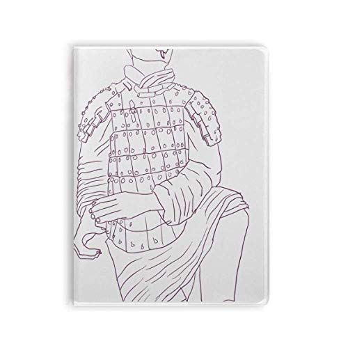 Carnet de dessin chinois en terre cuite avec couverture souple pour croquis d'art