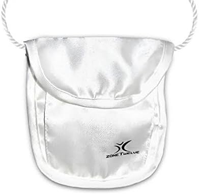 ZoneTwelve Satin Neck Pouch