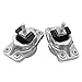 GXARTS 2 pcs Left and Right Engine Mount Set Compatible with Land Rover Discovery Range Rover Sport Engine Mount 3.0L V6 5.0L V8 LR056882,LR054850