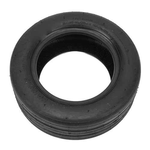 SPYMINNPOO Go Kart Front Tire, Wear Resistantly Rubber Tire Shock Absorption Elastic Vacuum Tire for Karting Car Riding Supplies