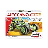 MECCANO Junior Pull Back Buggy Construction Set For Children From 5 Years STEM Toy Kids Construction Buiding Toys For Children Build Your Own Creativity Gift