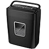 Bonsaii 8-Sheet Cross-Cut Paper Shredder for Home Office, P-4 Security, Shreds Credit Cards, Staples, Paper Clips, Overheat Protection, Easy Jam Clearance, 16L Bin (C261-C NEW)
