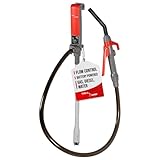 TERA PUMP ポータブルバッテリー駆動多目的ガス移送ポンプ (2.8ガロン/分) – ガソリン、ディーゼル、DEF、灯油用クイックストップノズル付き第2世代液体移送ポンプ