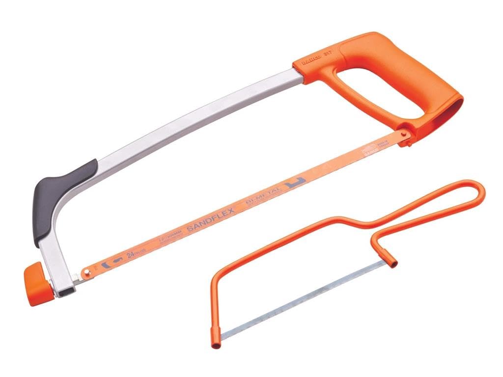 Bacho BAH317 300mm / 12"" Hacksaw Plus BAH239 150mm / 6"" Junior Hacksaw Twin Pack