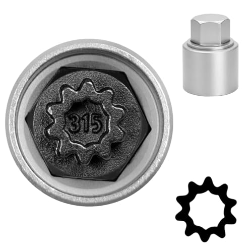 Image of 315 Wheel Locking Nut Key for Mercedes Benz, Lug Nut Removal Tool
