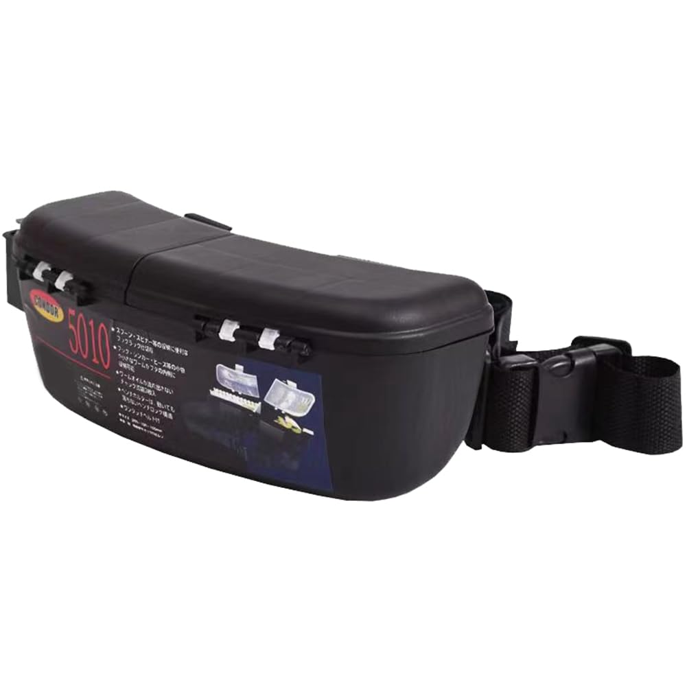 Ocnvlia Waist-Mounted Fishing Bait Tackle Box Portable Lure Fish Hooks Storage Box Fishing Accessory Box Multi Fishing Tools