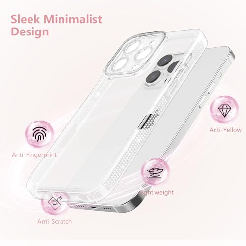 Coque silicone paillettes iPhone 16 Pro antichoc et souple - 3