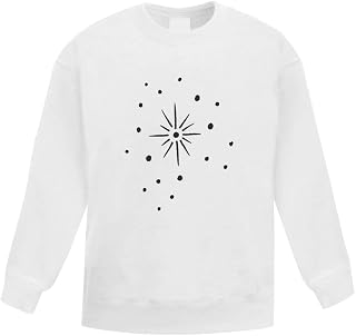 Azeeda 'Shining Star' Kid's Sweatshirt/Jumper (9-11 Years) (KW00022252)