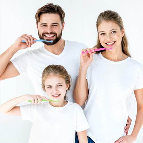 5 Stück Einbüschelbürste,Tuft Zahnbürste für Kieferorthopädische Zahnspangen,Weich Zahnspangen Zahnbürste,Getuftet Bürste Tiefenreinigung Handzahnbürsten für Mundpflege