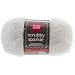 Red Heart Scrubby Sparkle E851.8001 Yarn, Marshmallow
