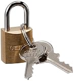 Abus Candado latón 15mm llaves iguales KA7111