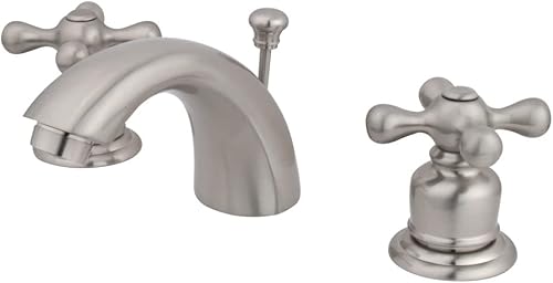 Miniatura 4 de Kingston Brass KB955AX Victorian Mini-Grifo de baño generalizado, alcance de boquilla de 4-1/2 pulgadas, bronce aceitado Oil Rubbed Bronze,cepillado