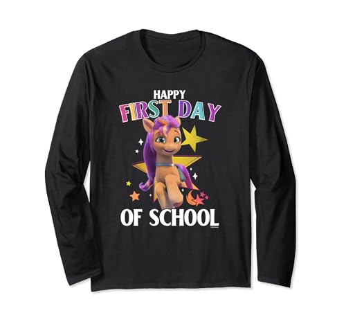 T-shirt manches longues My Little Pony vêtement coton enfant pour l'école