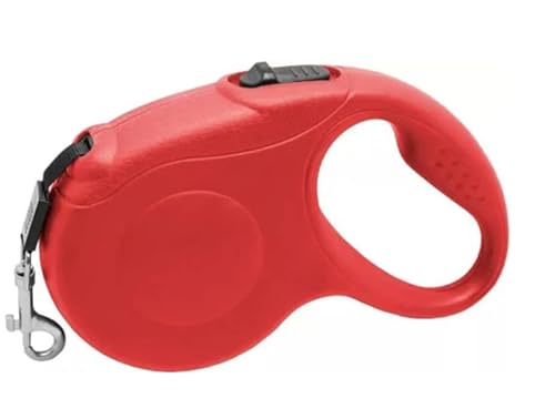 Guia retrátil 3M Pet super luxo vermelho