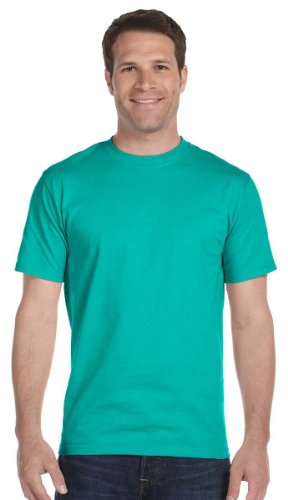 Gildan Mens DryBlend 50 Cotton/50 Poly T-Shirt, XL, Jade Dome