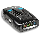 Whistler CR73 High Performance Laser Radar Detector: 360 Degree Protection and Bilingual Voice Alerts, Black