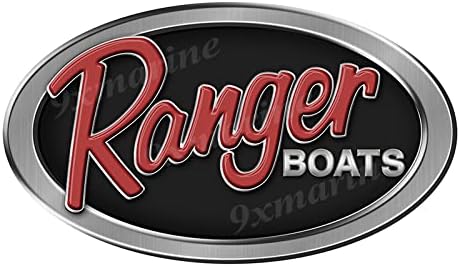 Ranger Boat Sticker 3D Vinyl Replica of Original - 10 Long