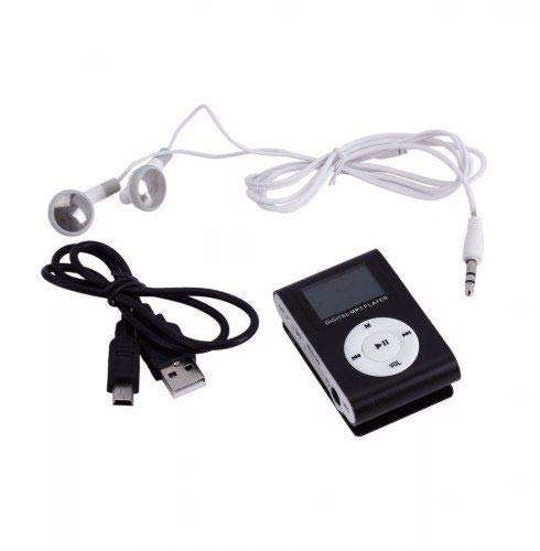 Mini Mp3 Player Entrada Cartão Com Rádio FM + Fone + Cabo