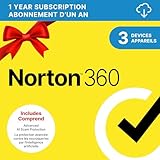 Norton 360, 2026 Ready, Antivirus software for 3 Devices, 1-Year Subscription - Includes VPN, Password Manager and PC Cloud Backup [Download]