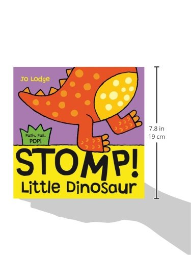 Stomp! Little Dinosaur (Push, Pull, POP! Books) - Thumbnail 2