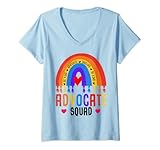 Photo Gallery donna sii gentile includi autismo advocate squad sped teacher maglietta con collo a v Photo Gallery donna sii gentile includi autismo advocate squad sped teacher maglietta con collo a v