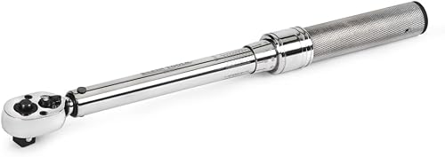 Miniatura 3 de Klein Tools 57010 Llave dinamométrica cuadrada de 12 pulgada, cabezal de trinquete microajustable, 30 a 250 pies-libra