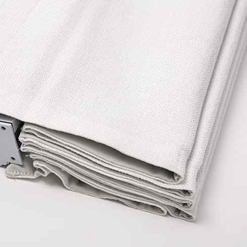 Dejavu Cordless White Roman Shades For Windows, Fabric Thermal Insulated Window Blinds, Elegant Custom Made Room Darkening Blackout Light Filtering Roman Shades For Windows, Doors, Kitchen Windows #TOP1