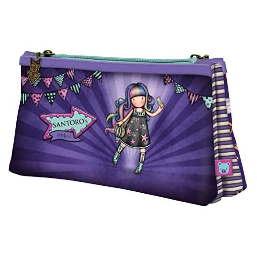 Santoro, Portatodo Doble Gorjuss Fairground Up And Away 115X215X50Cm Unisex niños, Multicolor, Talla única