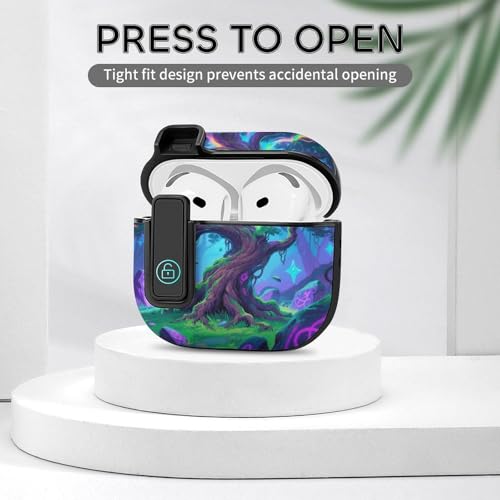 AirPods 4 Case Elf Tree Ear Bud Case with Hanging Rope Hole - Image 7