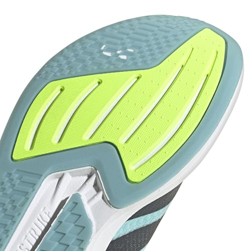adidas Men's Duramo Speed 2 Running Shoes, Flash Aqua/Aurora Ink/Mint Ton, 10 UK - Image 4
