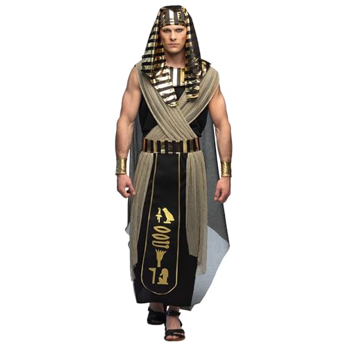 Boland - Disfraz Faraon Anubis para adulto, carnaval, fiesta tematica y cosplay, disfraces para hombre