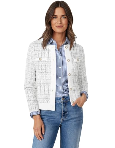 Image of GRACE KARIN Womens Open Front Button Down Long Sleeve Texture Knit Cardigan Sweaters with Pockets