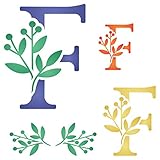 buchstaben applizieren Wiederverwendbare Wandschablone – für Poster, Karten, Scrapbooking, Tagebücher, Wände, Böden, Stoffe, Möbel, Glas oder jede flache Oberfläche.