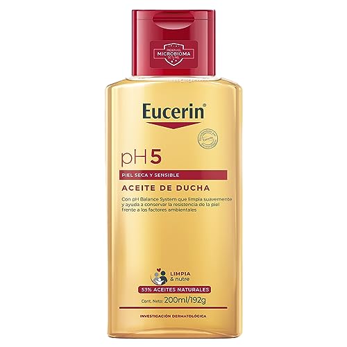 Eucerin Ph5 Aceite de Ducha para Piel Sensible o Seca, 200 ml
