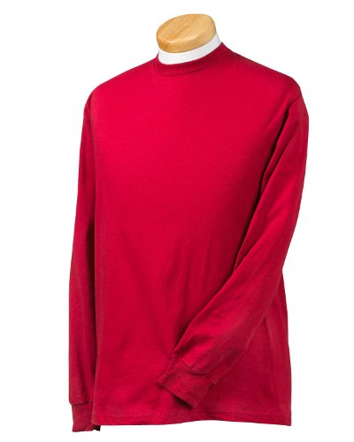 Image of Hanes Mens 6.1 oz. Tagless ComfortSoft Long-Sleeve T-Shirt (5586)