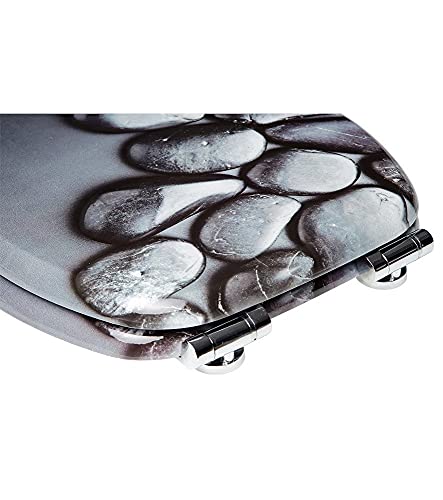 Sedile WC con chiusura ammortizzata | superficie