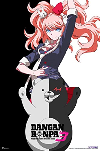 Danganronpa Mai Monokuma Video Game Gamer Gaming Danganronpa Manga Anime Posters Danganronpa Merch Dangan Ronpa Anime Room Decor Merchandise School Trilogy Cool Wall Decor Art Print Poster 24x36