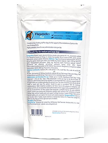 FLEXADIN Plus PERRO MEDIANO Grande 90CPD