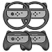 Produktbild Joy-Con Lenkrad und Griff für Joy-con Controller, Switch Lenkrad, Joy-Con Hand Griff für Nintendo Switch Joy-con Controller/Mario Kart Game, 4 Packs Nintendo Switch Zubehörsets