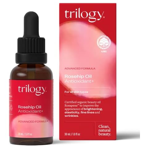 trilogy Certified Organic Rosehip Oil Antioxidant+, Red Berry 30 ml Cover